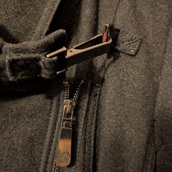 Women drak grey coat, knee length, Vince Camuto size small - Picture 7 of 8